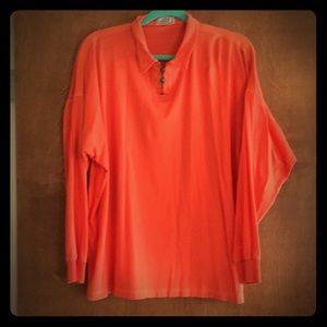 Versace men’s long sleeve polo